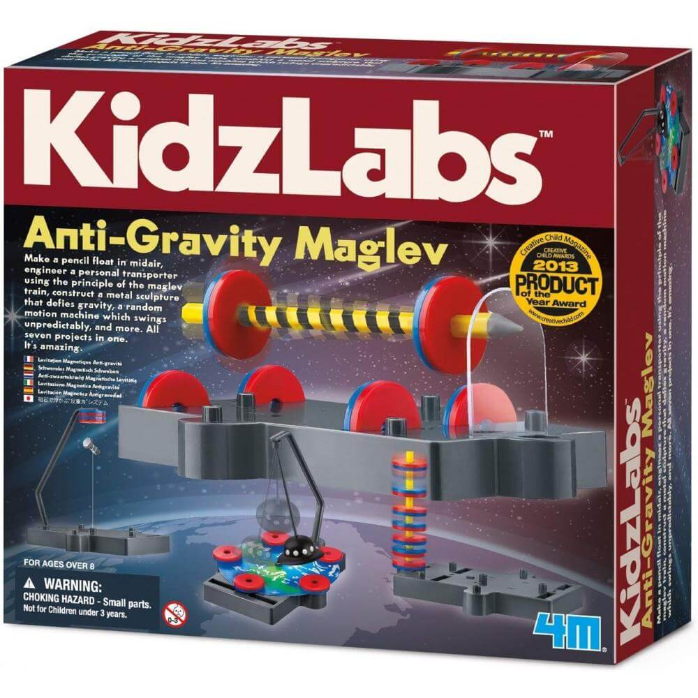 Kidzlabs Anti Gravity Magnetic Levitation Science Kit