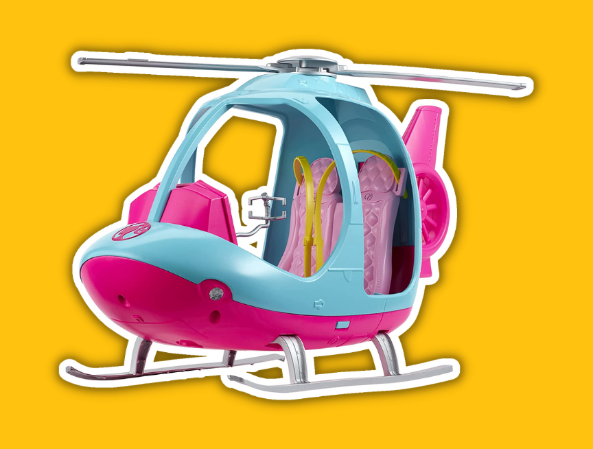 15 Barbie Helicopter