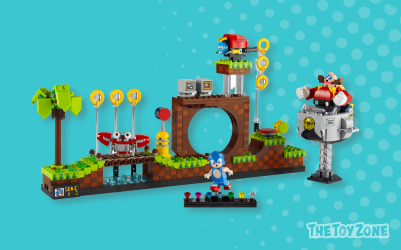 17 LEGO Ideas Sonic The Hedgehog – Green Hill Zone 21331