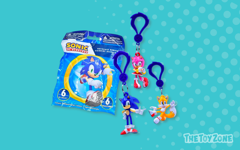 34 Just Toys LLC Sonic The Hedgehog Backpack Hangers