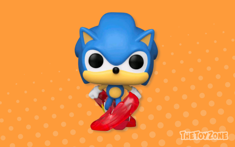 FUNKO POP Games Sonic 30th Running SONIC Hedgehog Vinyl Figure Kids Toys Age  6+