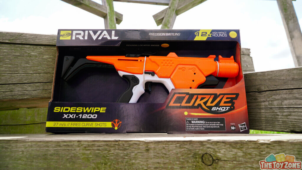 ナーフ　ライバル　カーブショット　サイドスワイプ　XXI-1200 Amazon.com: Nerf Rival Curve Shot Sideswipe XXI-1200 Blaster