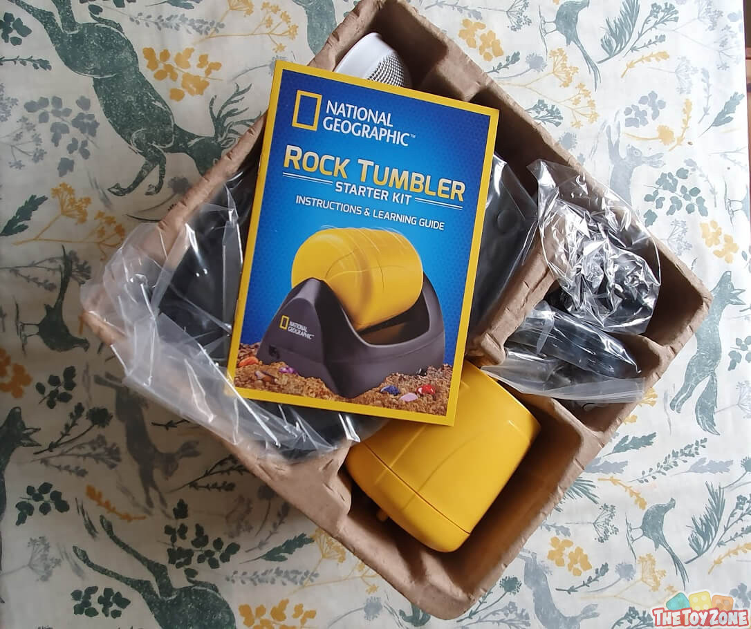 National Geographic Rock Tumbler Starter Kit Review TheToyZone