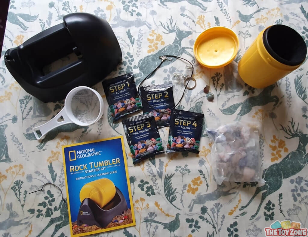 National Geographic Rock Tumbler Starter Kit Review - TheToyZone