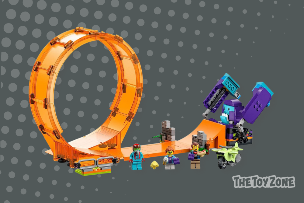 16 LEGO City Stuntz Smashing Chimpanzee Stunt Loop