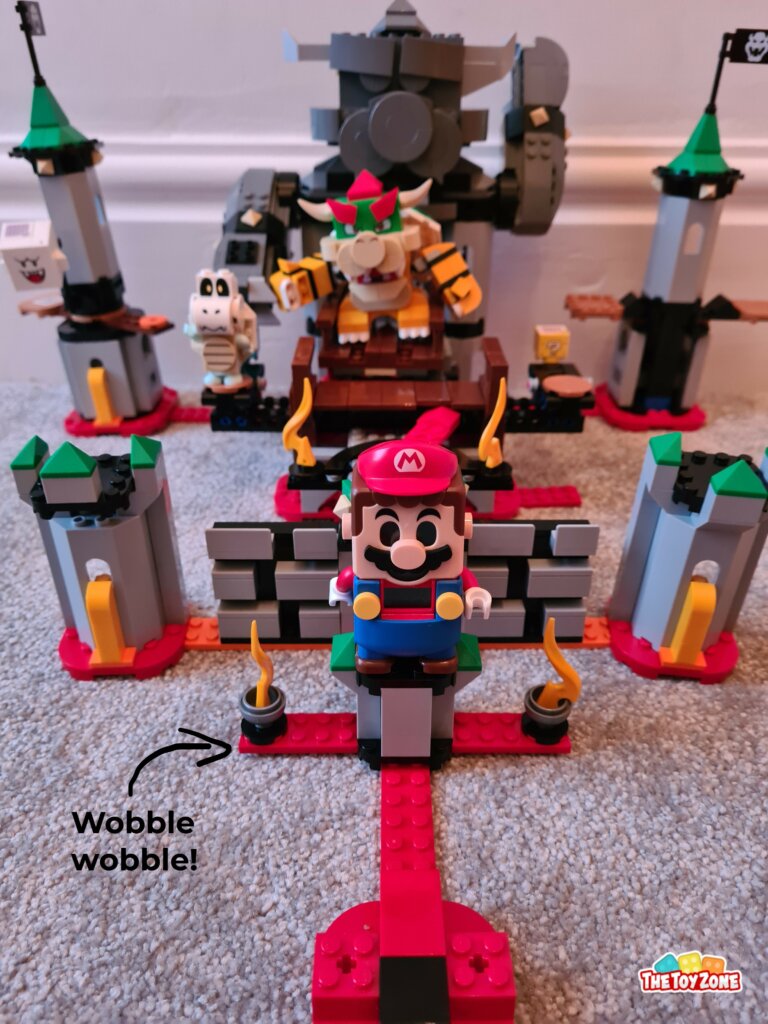 Wobbly LEGO Super Mario