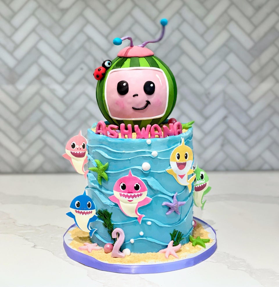 Cocomelon-Themed Birthday Cake For Kids, 40% OFF