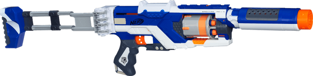 NERF N-Strike Elite Spectre Rev-5 Stealth Blaster