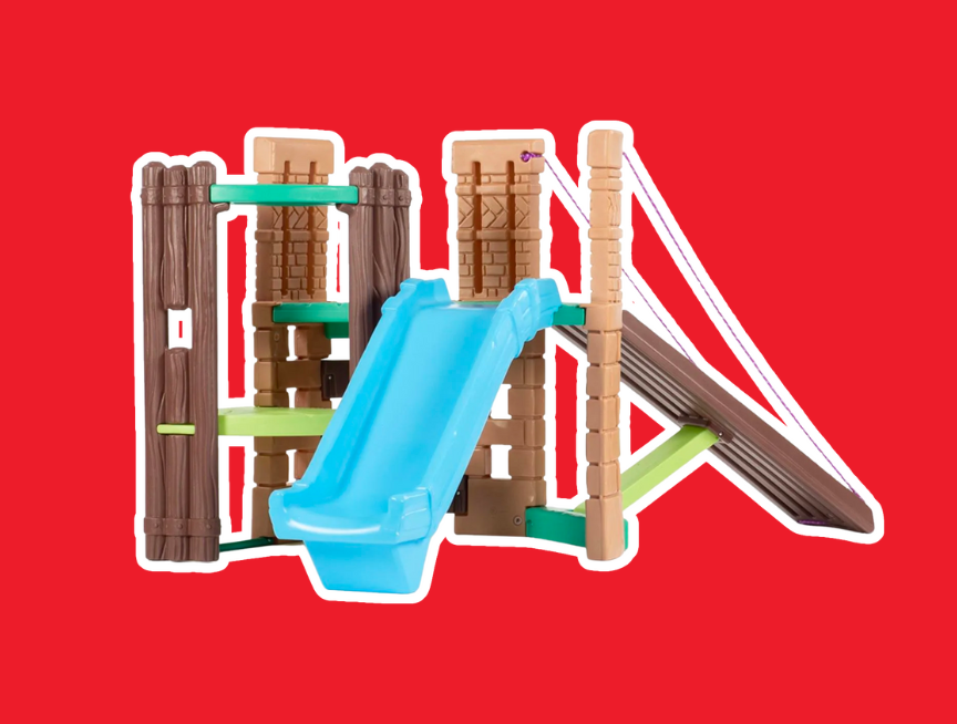 4 Little Tikes 2 in 1 Castle Climber