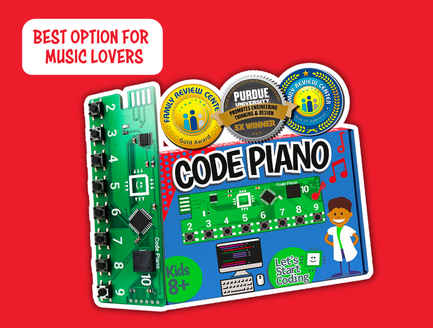 7 Beginner Coding Kit Code Piano