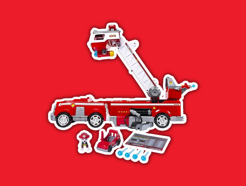 10 Paw Patrol Ultimate Rescue Fire Truck