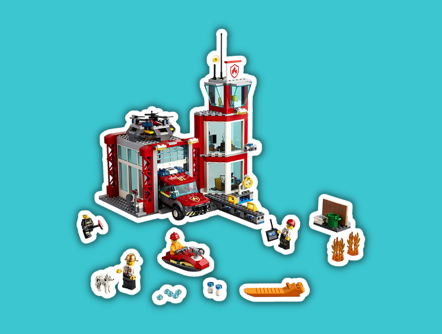 11 LEGO City Fire Station