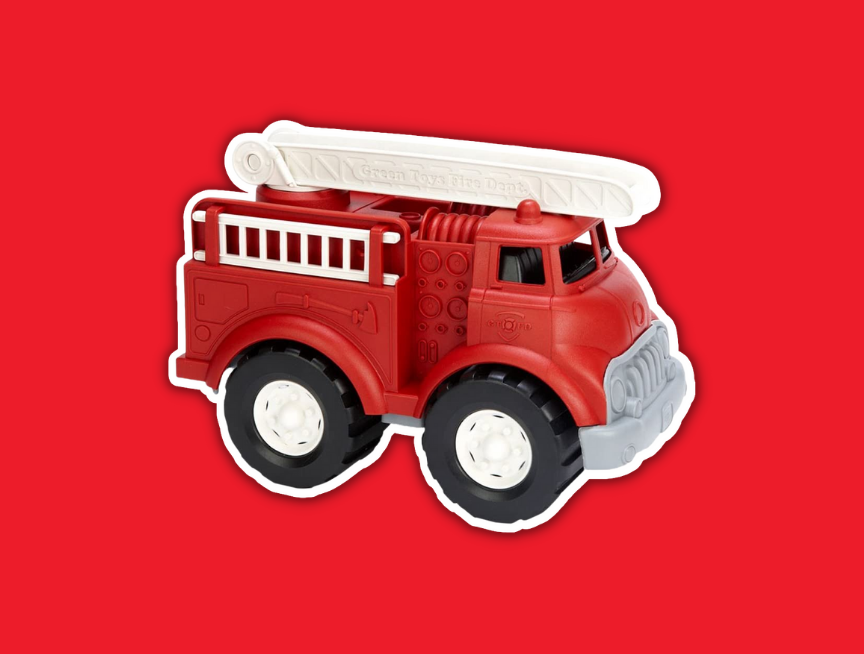 2 Green Toys Fire Truck