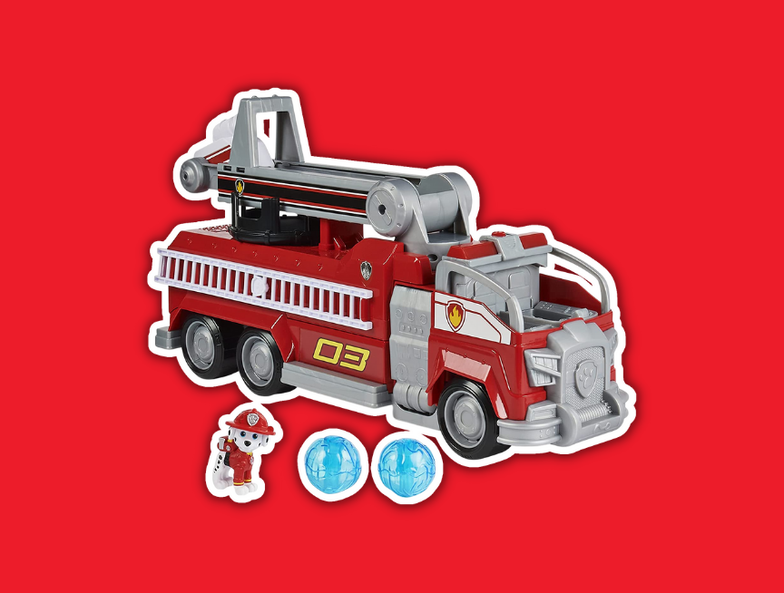 5 PAW Patrol Marshalls Transforming City Fire Truck