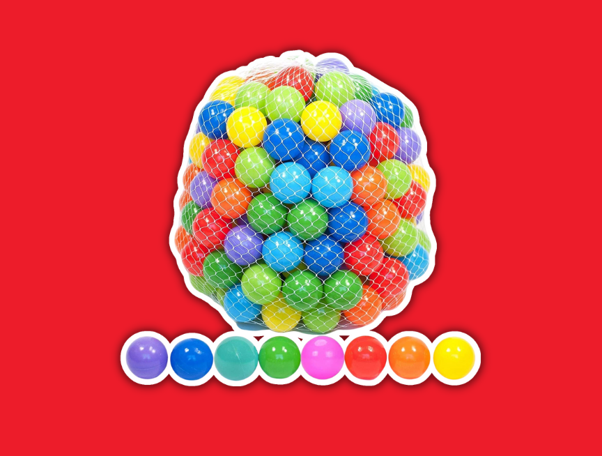 5 Playz Soft Plastic Mini Ball Pit Balls