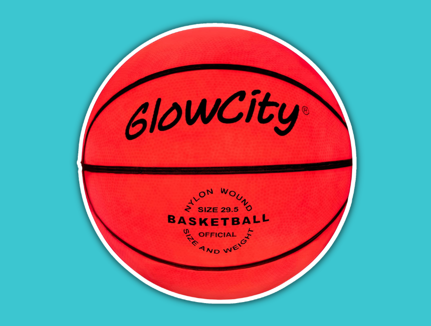 13 GlowCity Glow in The Dark Size 7 Basketball