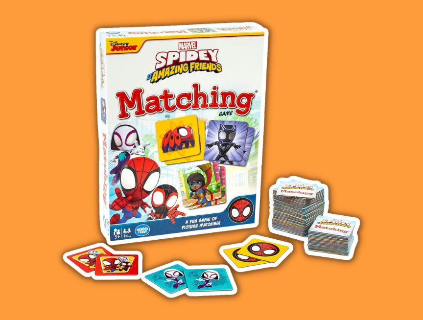 15 Spidey and His Amazing Friends Matching Game