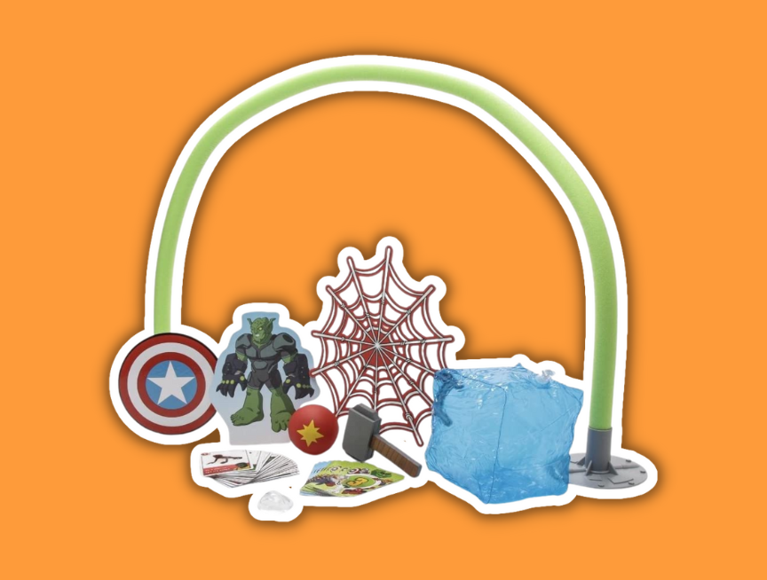 16 Wonder Forge Marvel I Can Do That Game