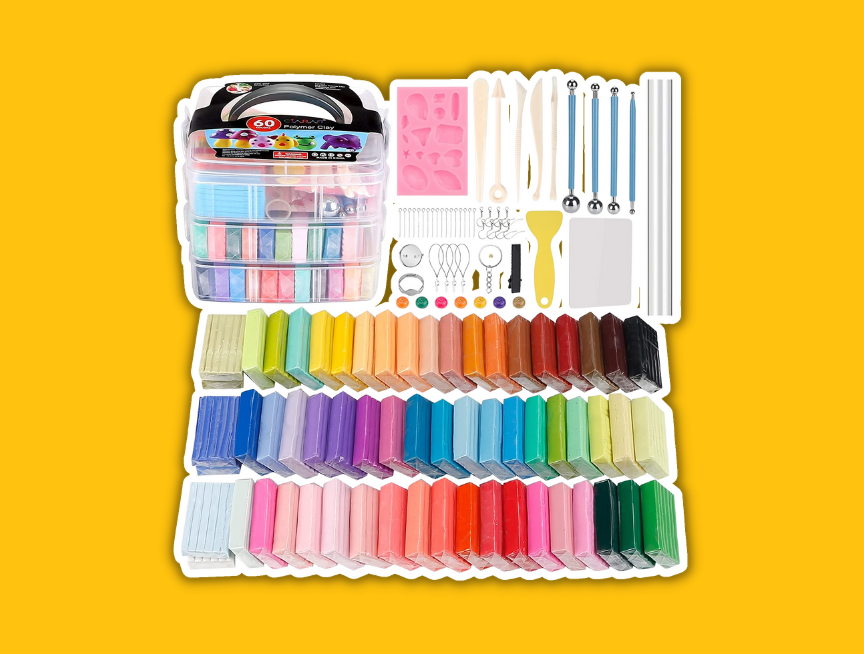 21 Polymer Clay Starter Kit