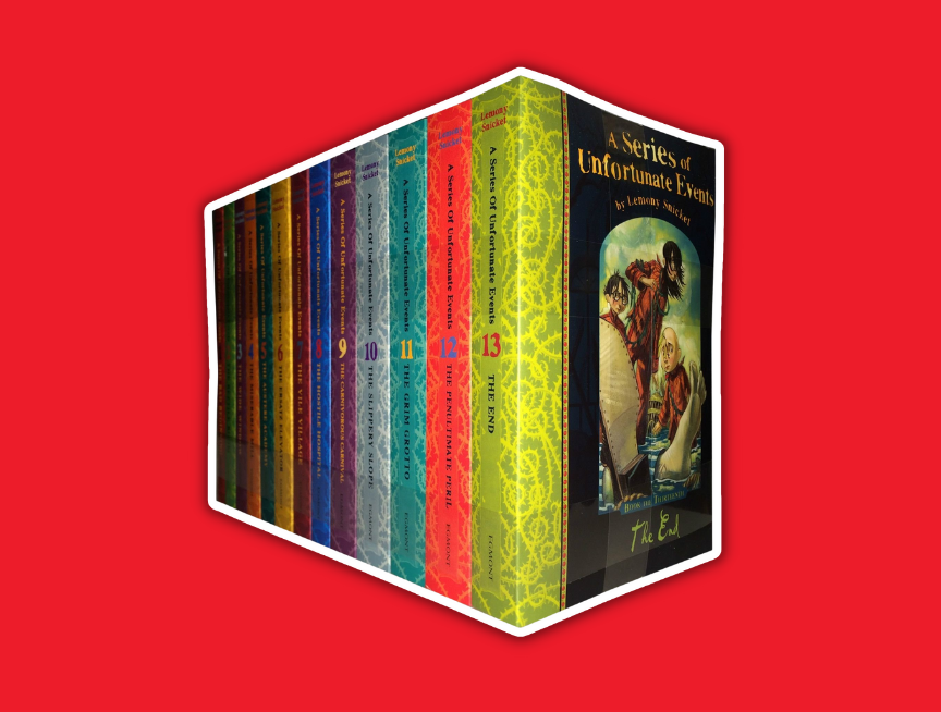 25 Series of Unfortunate Events Collection