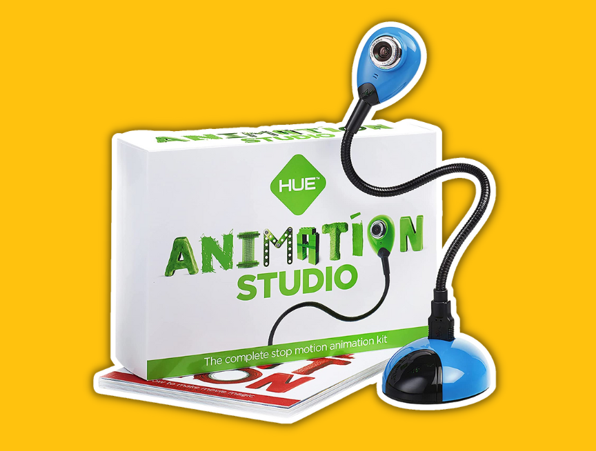 35 HUE Animation Studio Complete Stop Motion Animation kit with Camera Software and Book