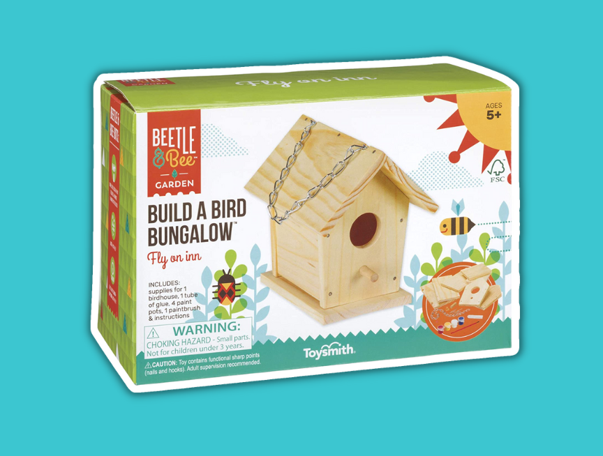 41 Toysmith Beetle Bee Build A Bird Bungalow