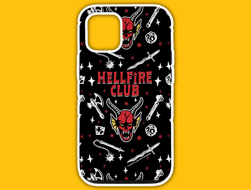 46 Stranger Things Hellfire Club Phone Case