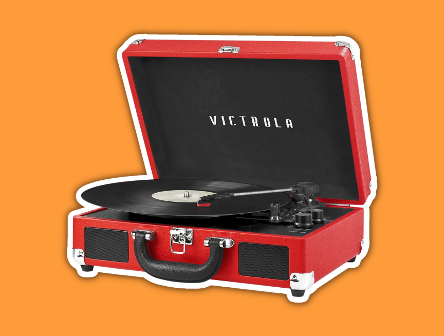 51 Victrola Vintage Portable Suitcase Record Player