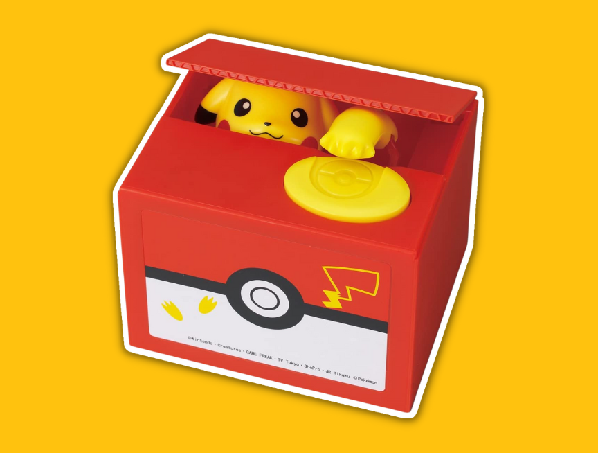 7 Itazura Pokemon Go inspired Electronic Coin Piggy Bank