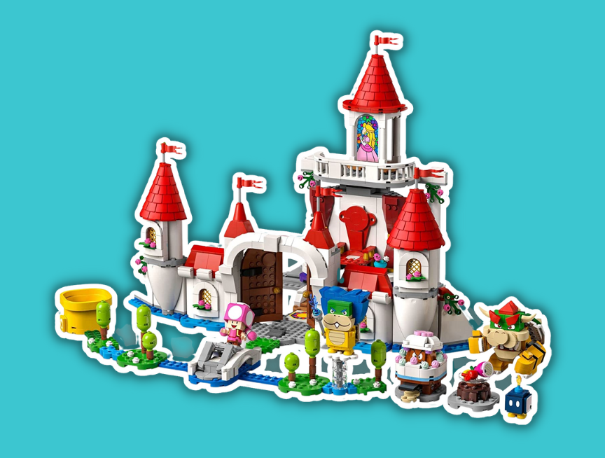 12 Super Mario Peachs Castle