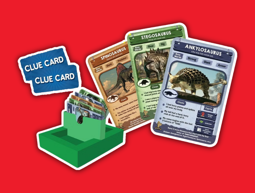 26 Skillmatics Card Game Guess in 10 Deadly Dinosaurs