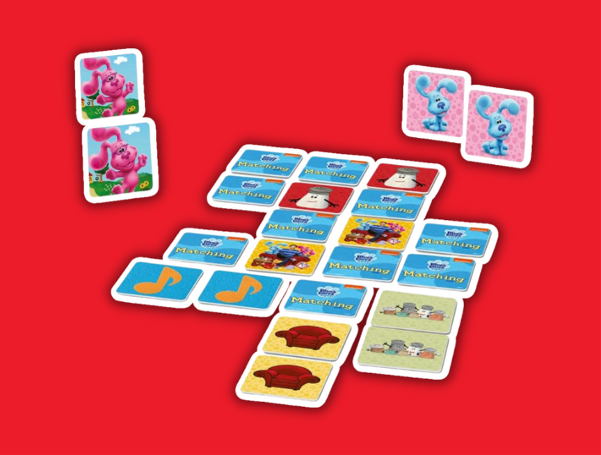 15 Wonder Forge Blue s Clues Matching Game