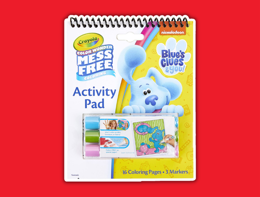 2 Crayola Blues Clues Color Wonder Activity Pad