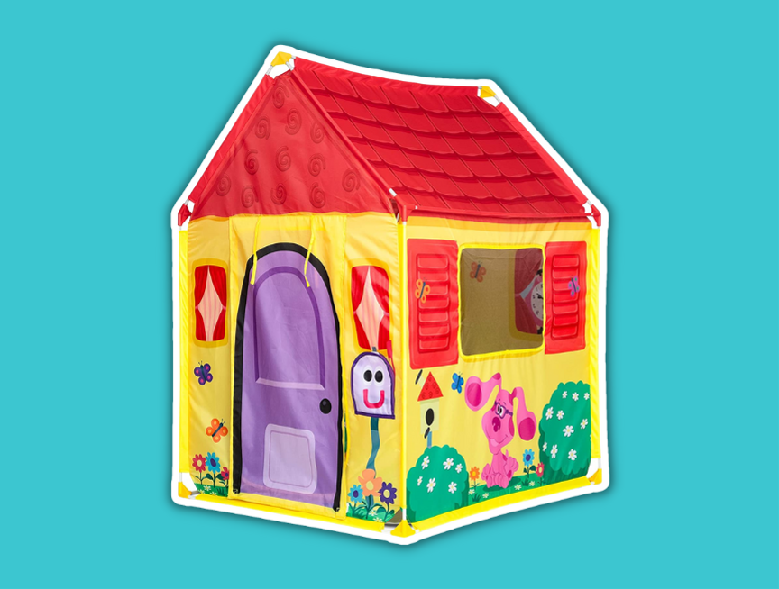 3 Melissa Doug Blue s Clues You Blue s House Play Tent