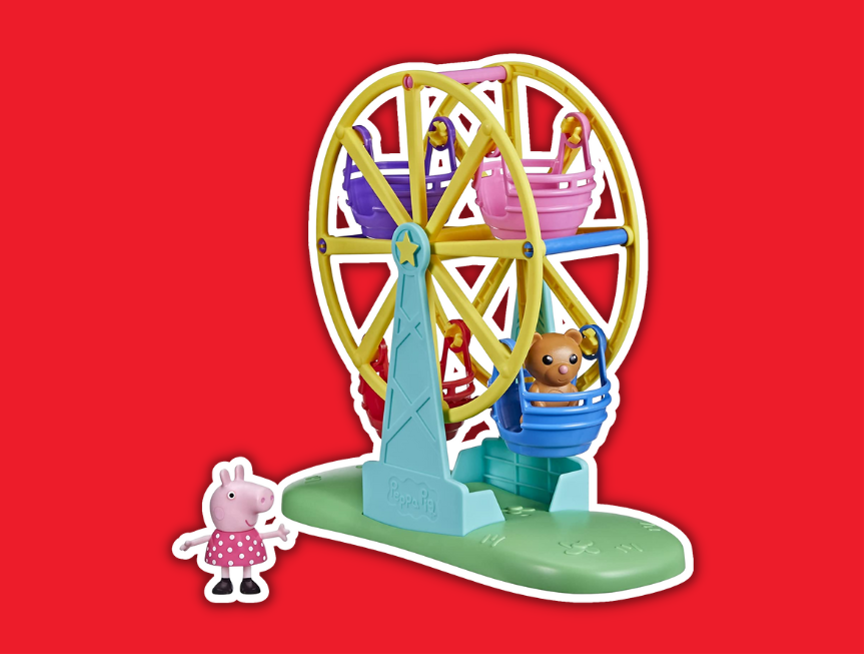 4 Peppas Ferris Wheel Playset