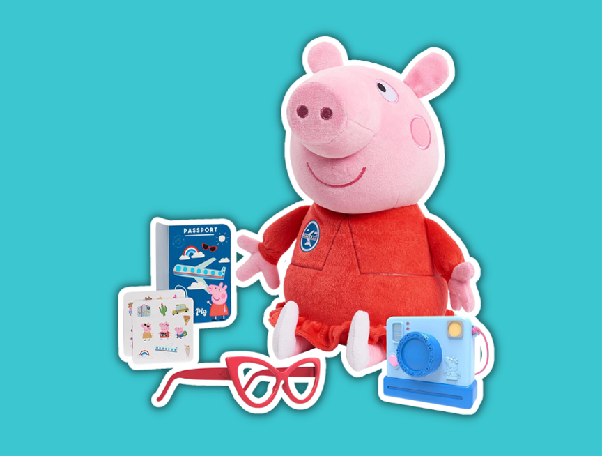 8 Tourist Peppa Pig Plush