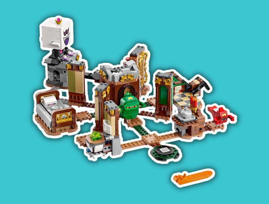 17 LEGO Super Mario Luigis Mansion Haunt and Seek Expansion Set 71401