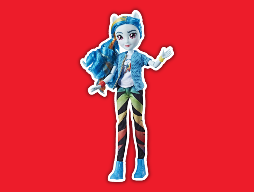 22 My Little Pony Equestria Girls Rainbow Dash Doll