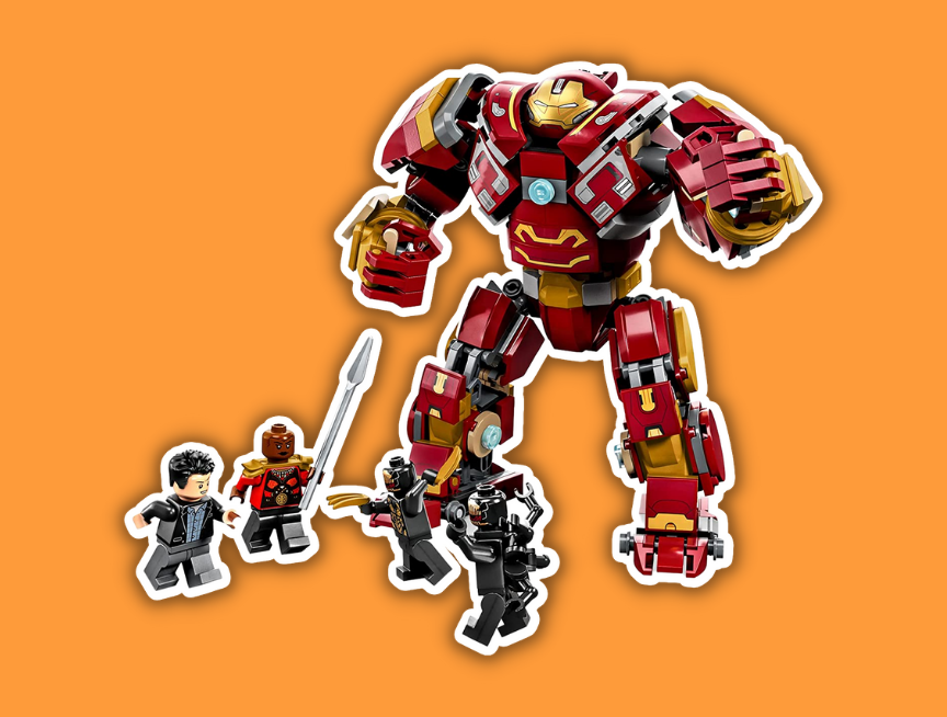 2 LEGO Marvel The Hulkbuster The Battle of Wakanda 76247