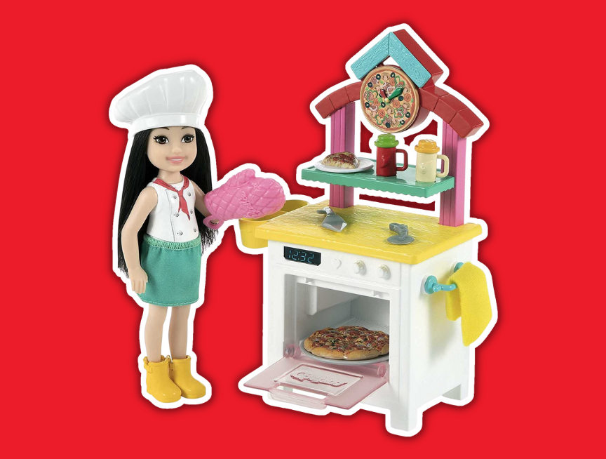 37 Barbie Chelsea Can Be Pizza Chef Playset