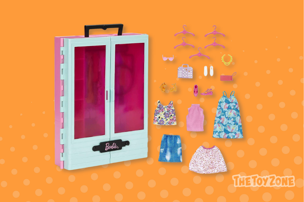 18 Barbie Clothes Closet Playset Amazon Exclusive