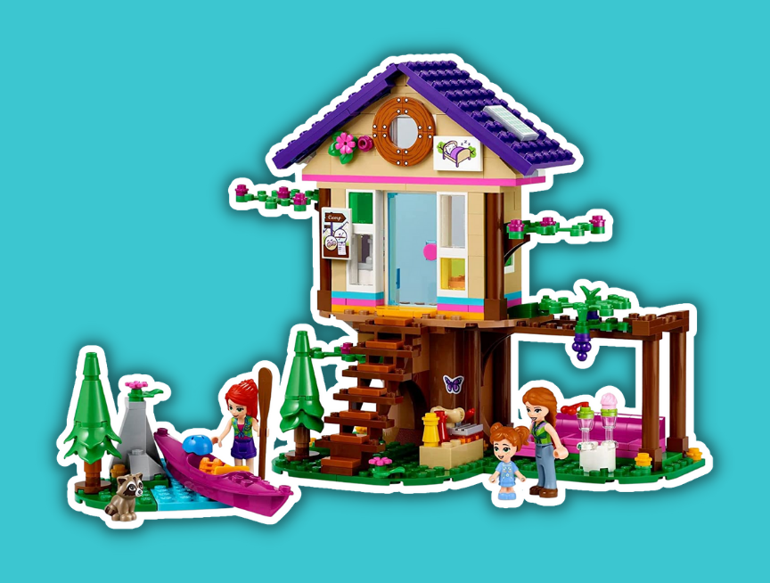 45 LEGO Friends Forest House 41679