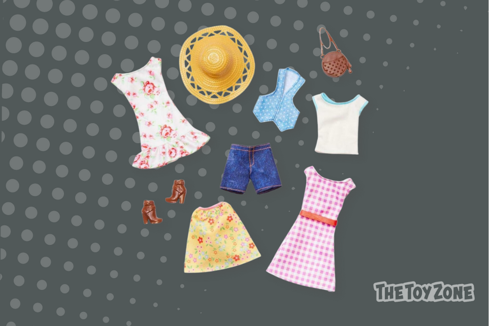 4 Barbie Secret Orchard Farm Outfit