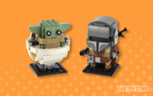 7 LEGO BrickHeadz Star Wars The Mandalorian 75317