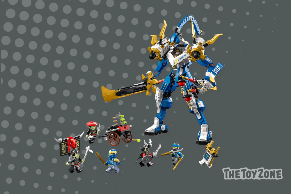 16 LEGO NINJAGO Jay’s Titan Mech 71785