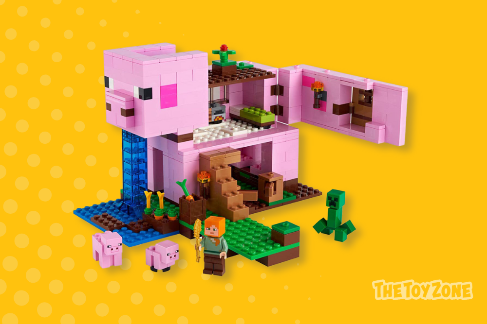 7 LEGO Minecraft The Pig House 21170