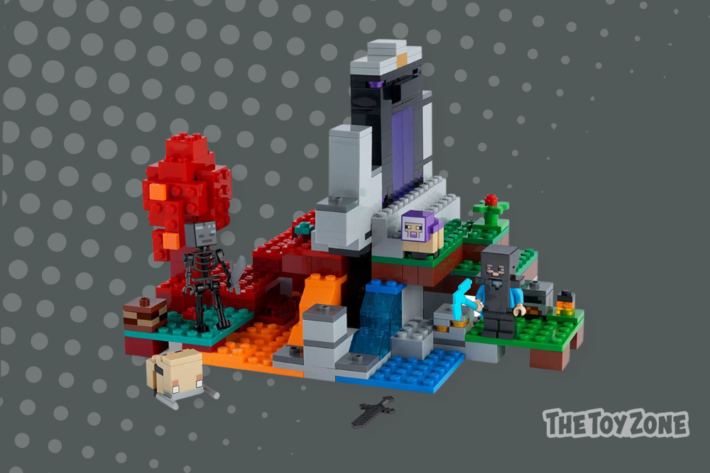 8 LEGO Minecraft The Ruined Portal 21172