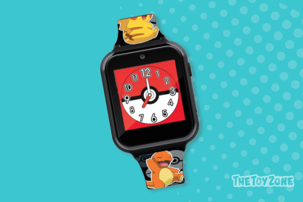 Accutime Kids Pikachu Educational Touchscreen Smart Watch