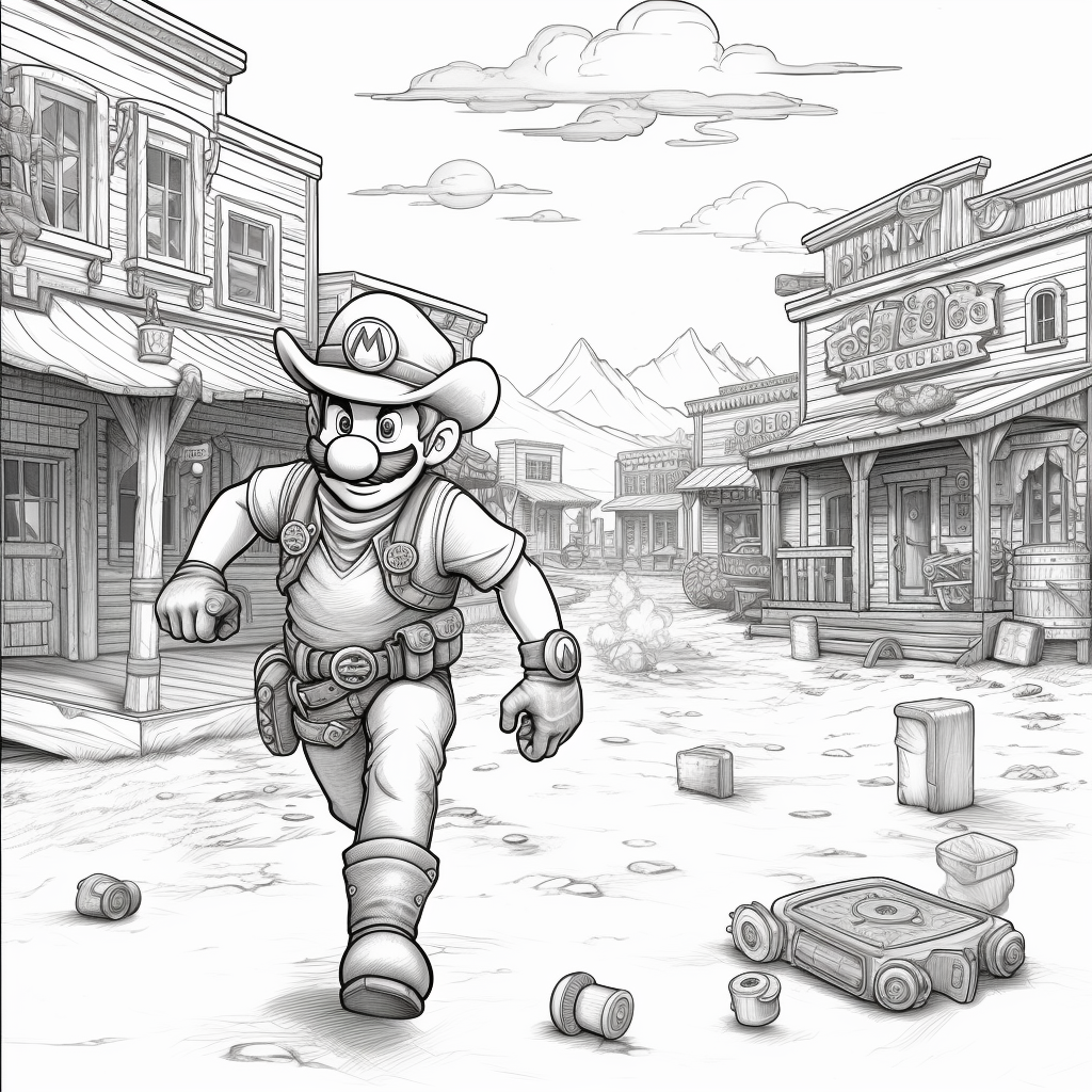 Delrond coloring page on white background Super Mario is runnin 52faab6b 8b0b 48df 99d0 6d0c853fd067 Delrond coloring page on white background Super Mario is runnin 52faab6b 8b0b 48df 99d0 6d0c853fd067