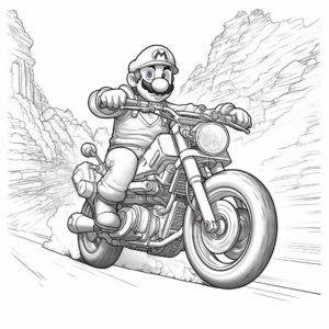 20 Awesome Super Mario Bros Coloring Pages - TheToyZone